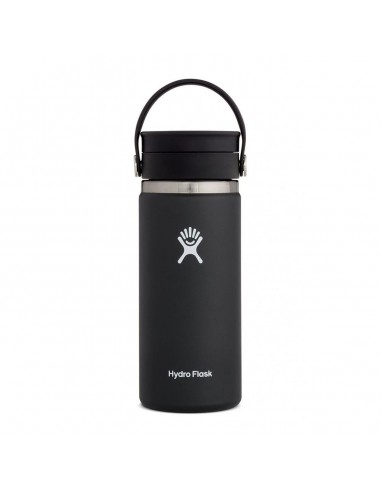 Hydro Flask 16oz Wide Mouth Flex Sip Lid Black