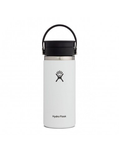 Hydro Flask 16oz Wide Mouth Flex Sip Lid White