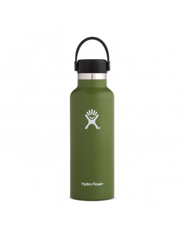 Hydro Flask 18oz Standard Mouth Bottle Olive