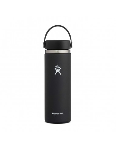 Hydro Flask 20oz Wide Mouth Bottle Black