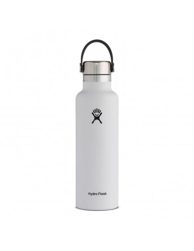 Hydro Flask 21oz Standard Mouth Stainless Steel Cap White