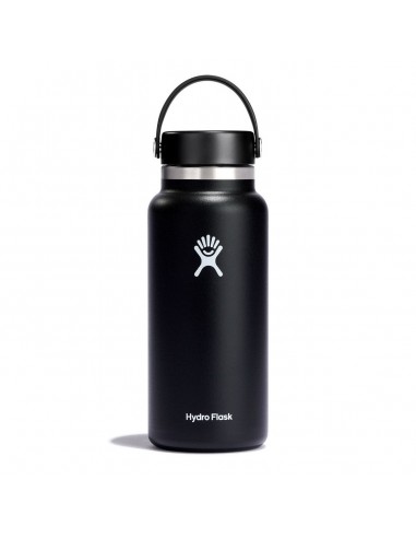 Hydro Flask 32oz Wide Mouth 2.0 Flex Cap Black