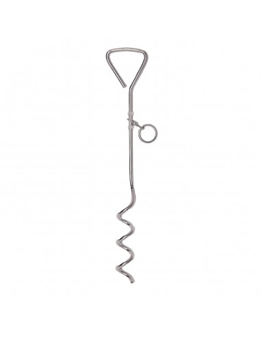 James Purdey Corkscrew Dog Stake Steel