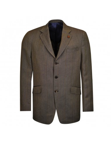 James Purdey Linen/Wool Chatsworth Jacket Navy