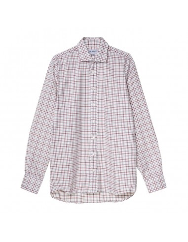 James Purdey Multi Check L/S Shirt Multi Red