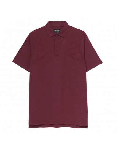 James Purdey Padded Sporting Polo Shirt Audley Red