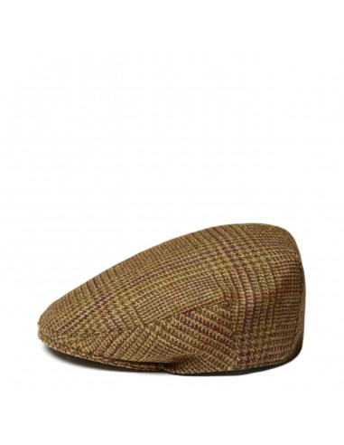 James Purdey Short Peak Litton Tweed Cap Stuart