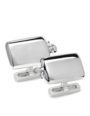 James Purdey Sterling Silver Flask Cufflinks