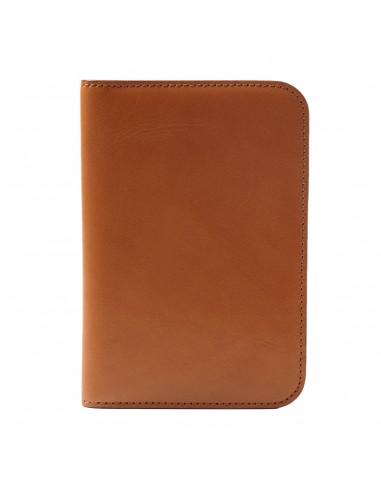 James Purdey Vegetable Tanned Leather Passport Cover London Tan