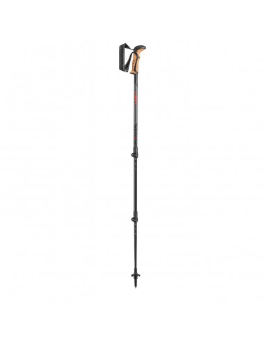 Leki Poles Khumbu Dark Anthracite / White / Bright Red