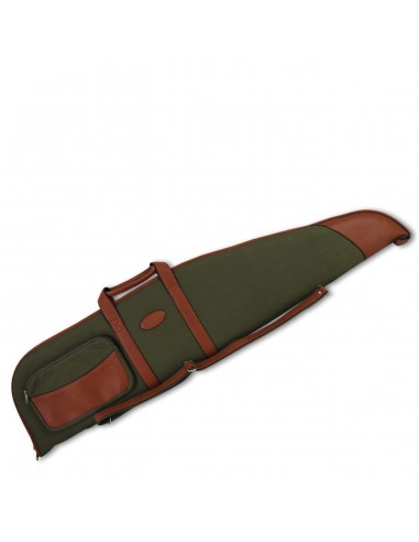 Maremmano Canvas / Leather Rifle / Scope and Bipod Slip Green / Brown