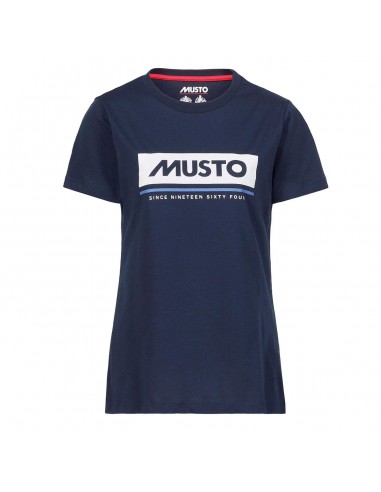 Musto Womens Tee 2.0 Navy