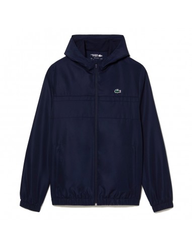 Lacoste Zipped Sport Training Jacket Navy Blue