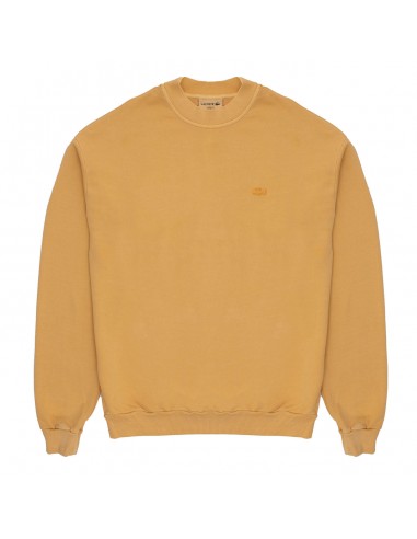 Lacoste Eco Dye Sweatshirt Golden Haze