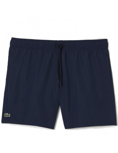 Lacoste Lightweight Swim Shorts Navy Blue / Green