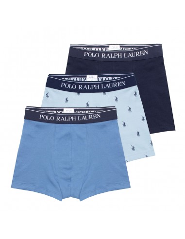 Polo Ralph Lauren Classic Trunk 3-Pack Alp Blue AOPP/ Blue / Navy