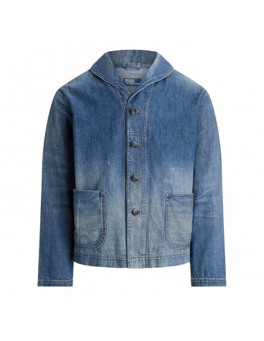 Polo Ralph Lauren Denim Shawl-Collar Jacket Frogholt