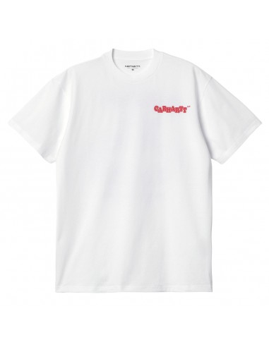 Carhartt WIP S/S Fast Food T-Shirt White / Red