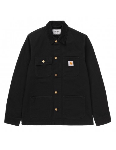 Carhartt WIP Michigan Coat Black / Black Rinsed