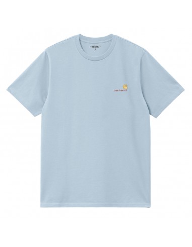 Carhartt WIP American Script T-Shirt Frosted Blue