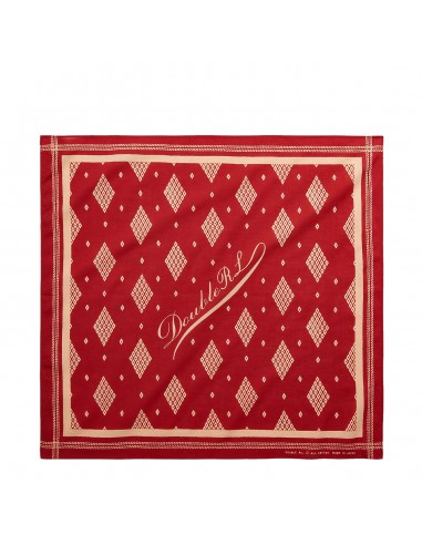 RRL by Ralph Lauren Logo Cotton Bandana Turkey Red/Cream