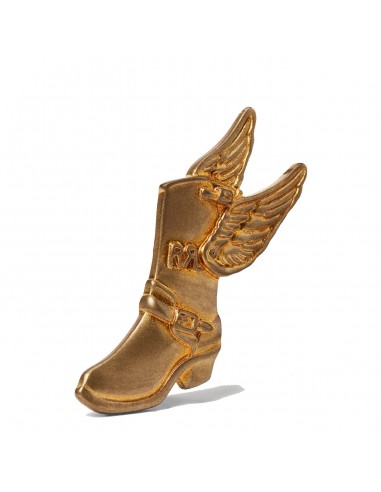 RRL by Ralph Lauren Winged-Boot Brass Pin Brass