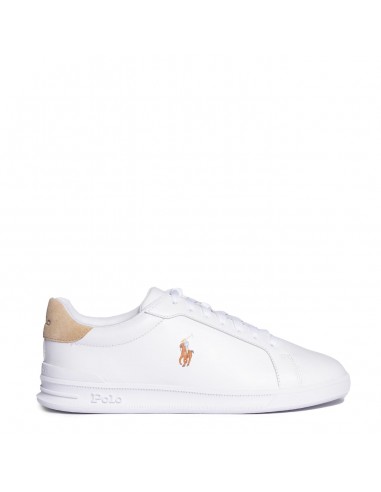 Polo Ralph Lauren Heritage Court Trainer White / Bone