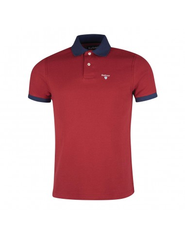 Barbour Lynton Polo Shirt Wine