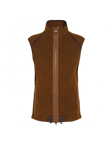 Barbour Langdale Fleece Gilet Rust Brown