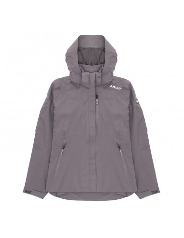 Ariat Womens Coastal Waterproof Jacket Plum Grey