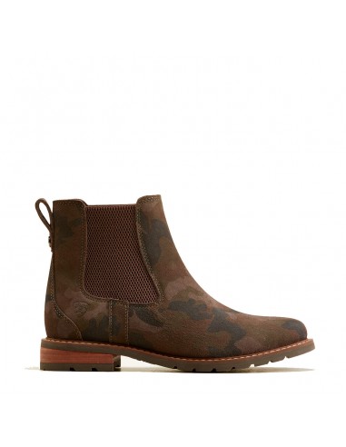 Ariat Womens Wexford Chelsea Boot Camo Suede