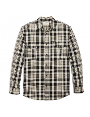 Filson Lightweight Alaskan Guide Shirt Cream / Black / Gray