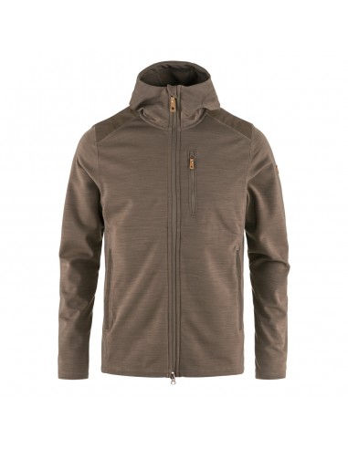 Fjallraven Keb Fleece Hoodie Suede Brown