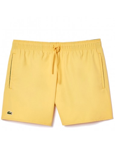 Lacoste Lightweight Swim Shorts Yellow / Green