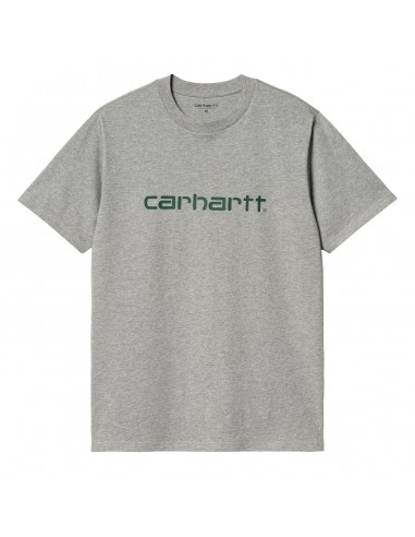 Carhartt WIP S/S Script T-Shirt Grey Heather / Chervil