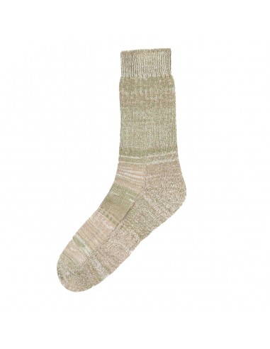 Uskees 4006 Organic Cotton Sock Khaki Mix