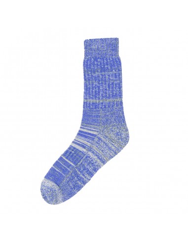 Uskees 4006 Organic Cotton Sock Ultra Blue Mix