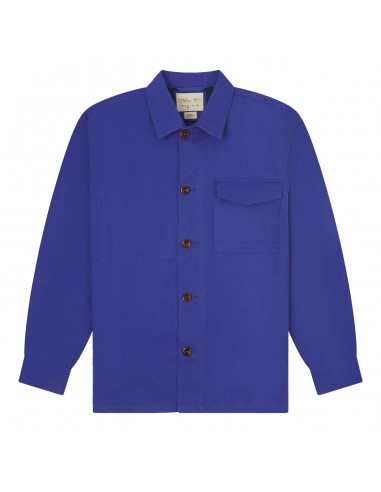 USKEES 3003 Buttoned Workshirt Ultra Blue