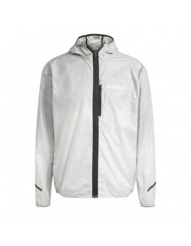 Adidas Terrex Xperior Light Windweave Jacket Silver Green