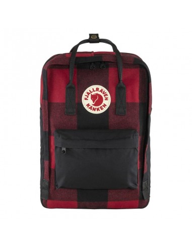 Fjallraven Kanken Re-Wool Laptop 15  Red / Black