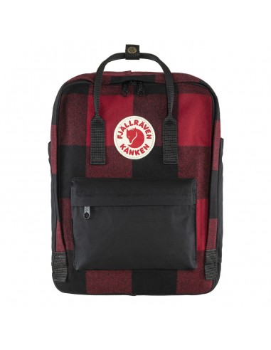 Fjallraven Kanken Re-Wool Red / Black