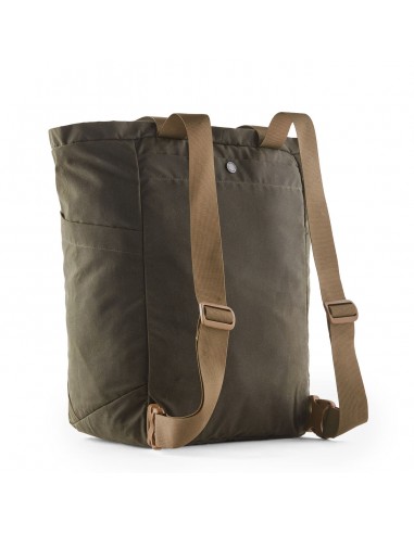 Patagonia Waxed Canvas Tote Pack 27L Basin Green