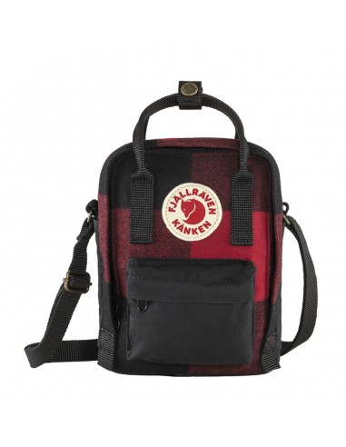 Fjallraven Kanken Re-Wool Sling Red-Black