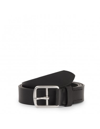 Barbour Lanark Leather Belt Black