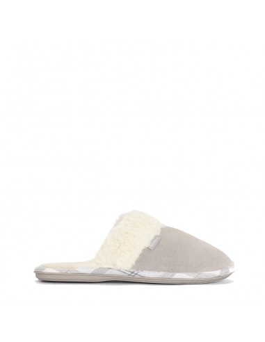 Barbour Lydia Mule Slipper Grey