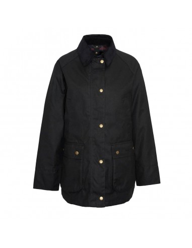 Barbour Womens Acorn Wax Jacket Black