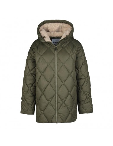 Barbour Womens Aster Quilted Jacket Deep Olive