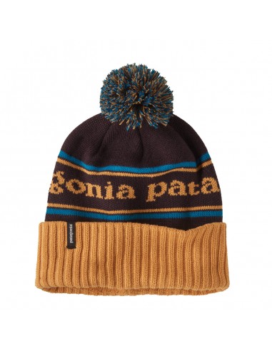 Patagonia Powder Town Beanie Park Stripe Dried Mango