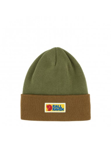 Fjallraven Vardag Classic Beanie Buckwheat Brown / Laurel Green