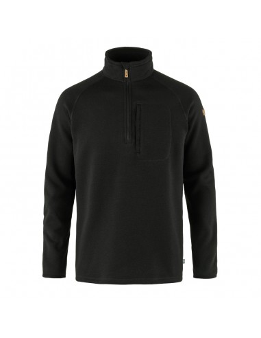 Fjallraven Ovik Fleece Half Zip Black